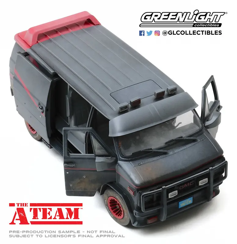B.A.'s 1983 GMC Vandura (Weathered Version with Bullet Holes