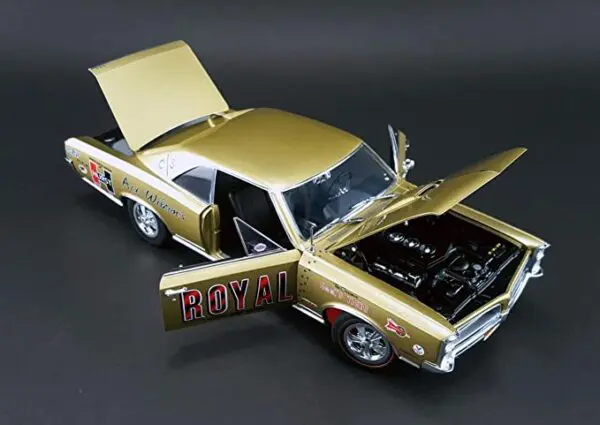 a1801206h - 1966 PONTIAC GTO TIGER DRAG CAR - ACE WILSON'S ROYAL