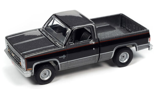 awsp101 b - 1987 CHEVROLET SILVERADO R10 FLEETSIDE (GRAY POLY/BLACK)