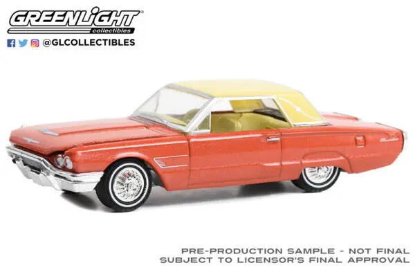 28120 b - 10th Anniversary Limited Edition - 1965 Ford Thunderbird Special Landau in Ember-Glo Metallic with Parchment Top and Interior