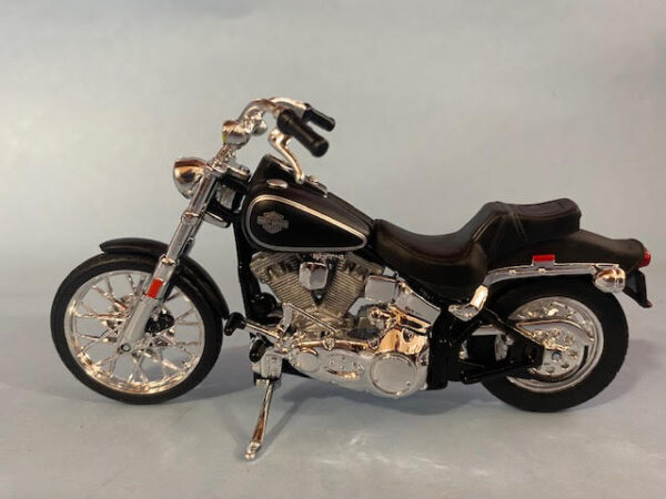 31360 41 3a - 1984 HARLEY DAVIDSON FXST SOFTAIL MOTORCYCLE - MATT BLACK