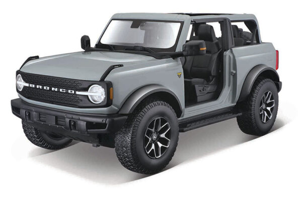 31457gy - 2021 FORD BRONCO BADLANDS - WITHOUT DOORS- GREY