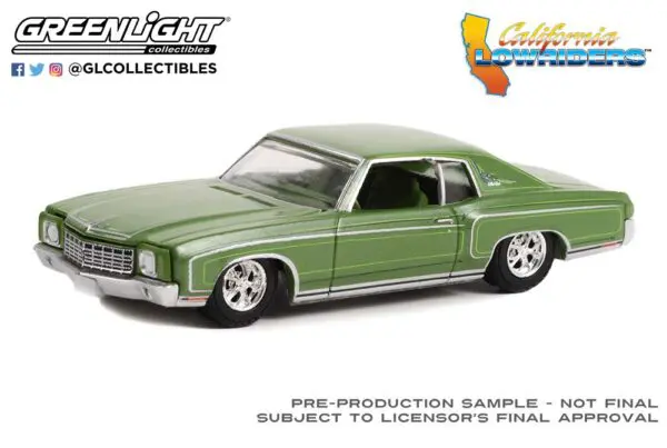 63030 d - 1970 Chevrolet Monte Carlo in Green 