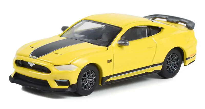 2021 Ford Mustang Mach 1 in Grabber Yellow GL Muscle Series 27