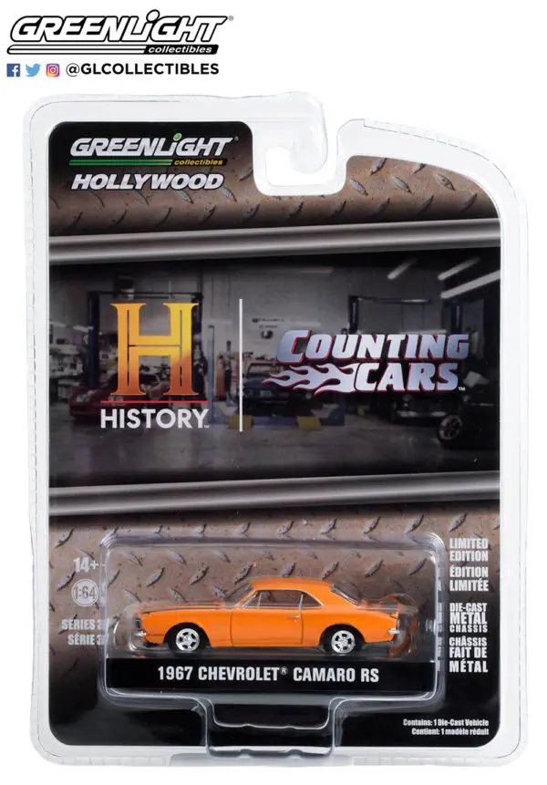 1967 Chevrolet Camaro RS Counting Cars TV Series 2012 Current Diecast Depot