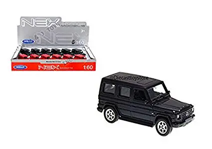 58275 - MERCEDES BENZ G CLASS - PULL BACK ACTION - 1:60 SCALE (3") RED OR BLACK