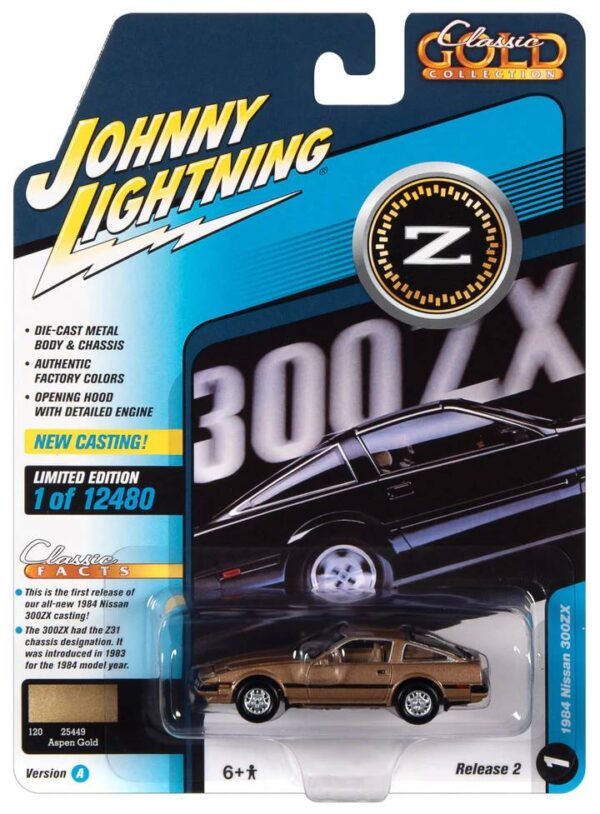 jlsp243a - 1984 NISSAN 300 ZX (ASPEN GOLD METALLIC)