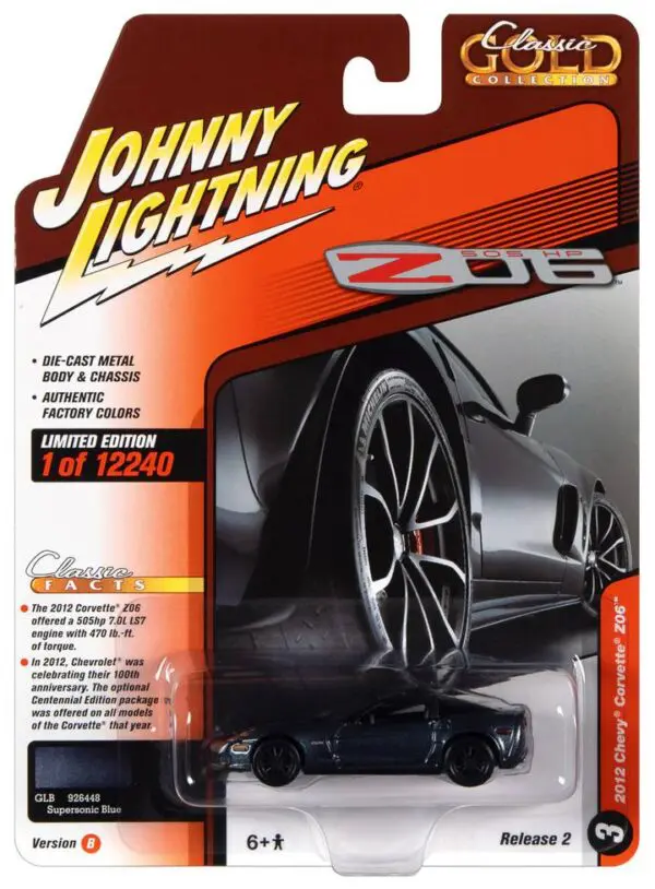jlsp245b - 2012 CHEVROLET CORVETTE Z06 (SUPERSONIC BLUE METALLIC)