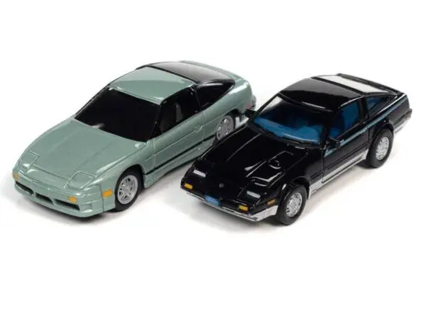 Import Heat/Japan Classics 1990 Nissan 240SX (Silver Green Pearl 