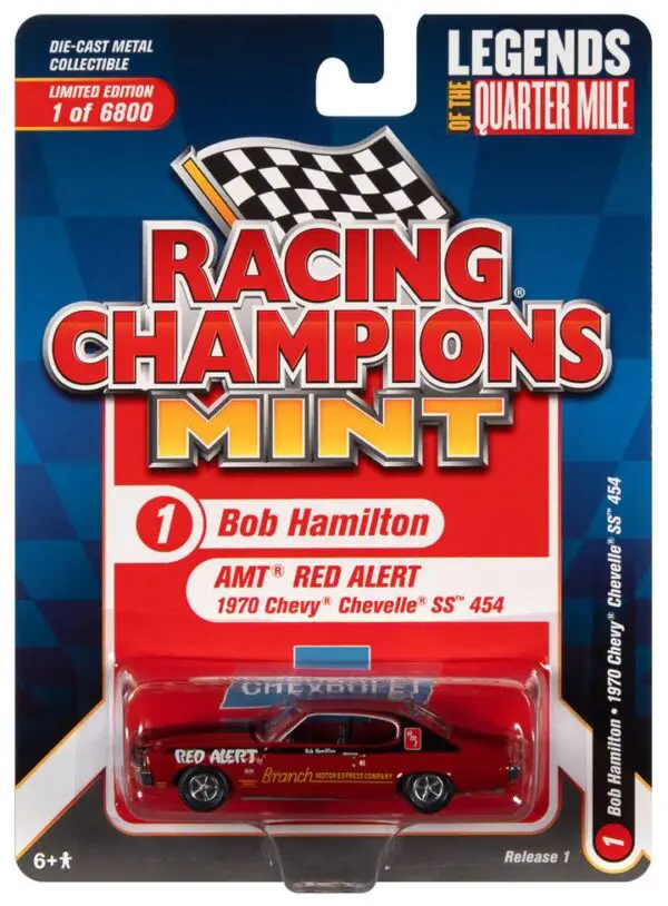 rc013 1 - 1970 Chevrolet Chevelle SS 454 in Cranberry Red - RACING CHAMPIONS