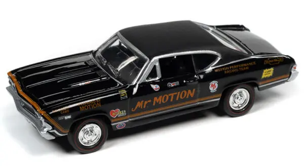 rc013 6 - 1968 Baldwin Motion Chevelle in Black - MR MOTION - LEGENDS OF THE QUARTER MILE