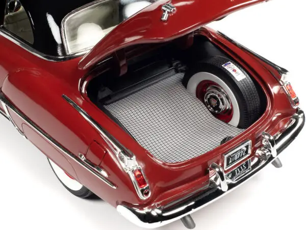 amm1304 5 89413 - 1950 Oldsmobile 88 Holiday Coupe Chariot Red Limited Edition