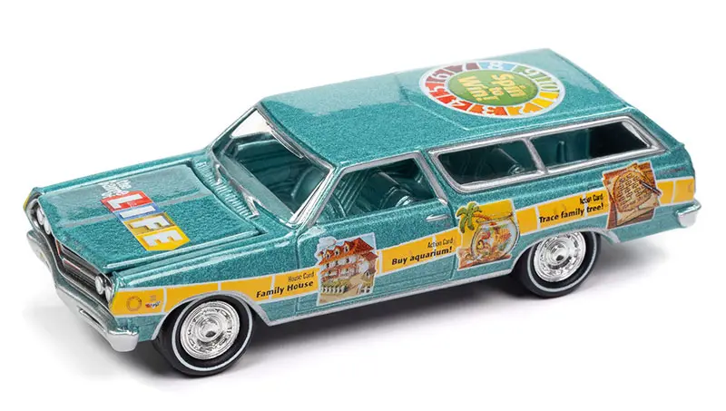 1965 Chevy Station Wagon in Artesian Turquoise Poly Game of Life