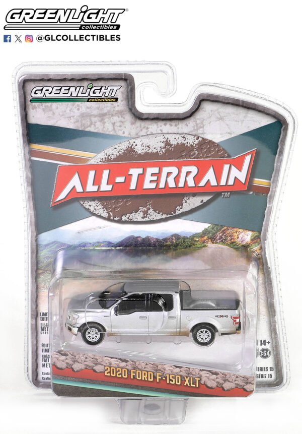 35270 f 1 - 2020 Ford F-150 SuperCrew Pickup in Iconic Silver with Mud Spray   