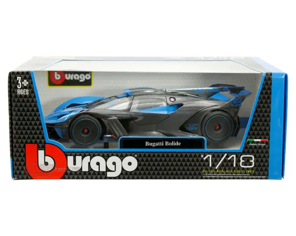 Bugatti Bolide (Blue and Dark Grey Metallic Two-tone) | Diecast Depot