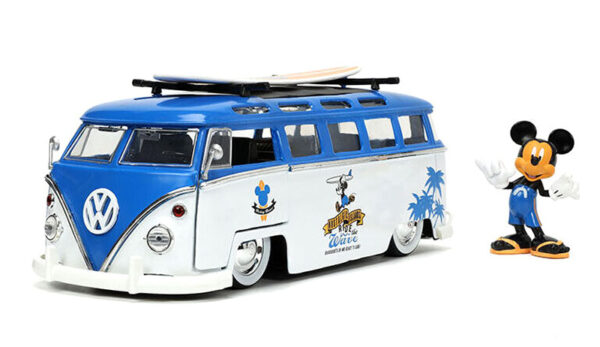 33179 - Mickey and Friends - Volkswagen T1 Surf Bus with Mickey Mouse Figure • Hollywood Rides