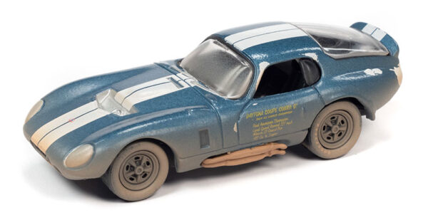 jlsp231 a - 1964 Shelby Cobra Daytona in Viking Blue Metallic with Dusty Effect - Barn Finds