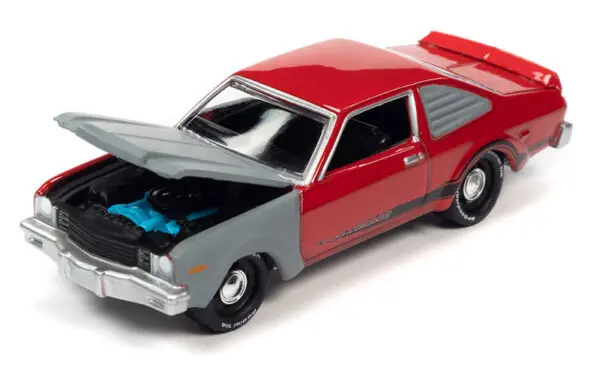 v1 jlsp233 b - 1976 Plymouth Road Runner Bright Red and Primer Gray - Project in Progress