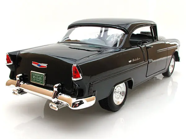 79001bk 1 - 1955 CHEVROLET BEL AIR CUSTOM HOOD SCOOP BLACK