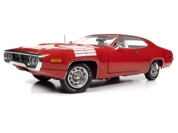 amm1299a - 1972 PLYMOUTH ROAD RUNNER GTX 1:18 SCALE DIECAST