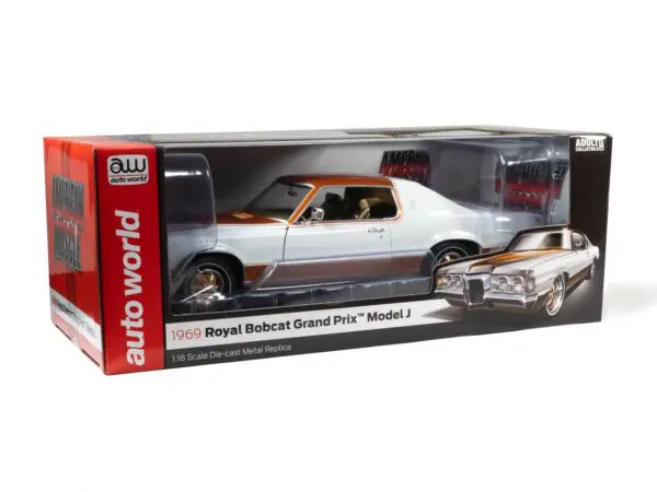 amm1316a - 1969 Pontiac Grand Prix Royal Bobcat in Cameo White