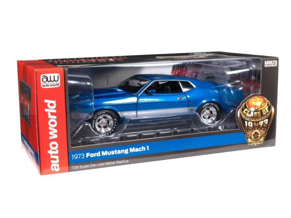 amm1323 - 1973 Ford Mustang Mach I in Blue Glow