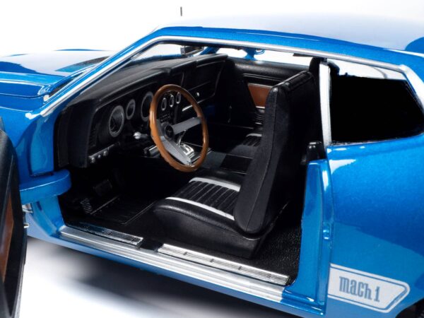 amm1323b - 1973 Ford Mustang Mach I in Blue Glow