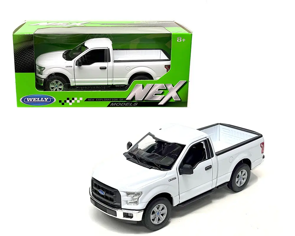 2015 Ford F-150 Regular Cab- WHITE | Diecast Depot