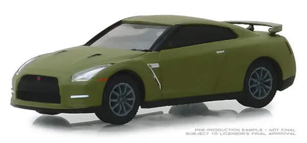 47030 f - 2015 Nissan GT-R (R35) in Matte Green