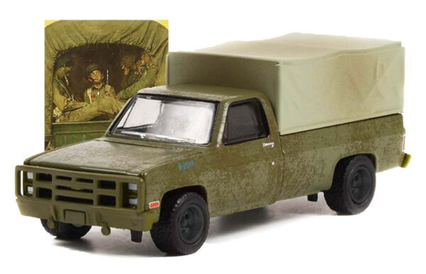 54060f - 1984 Chevrolet M1008 with Cargo Cover