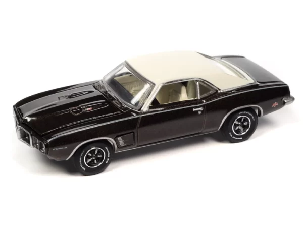 awsp133a - 1969 Pontiac Firebird (Expresso Brown Poly with Flat White Roof)