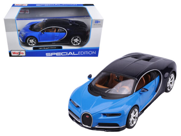 31514bl - Bugatti Chiron in Two-Tone Blue