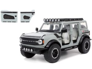 2021 FORD BRONCO - YOKOHAMA - GREY/BLACK W/ROOF RACK