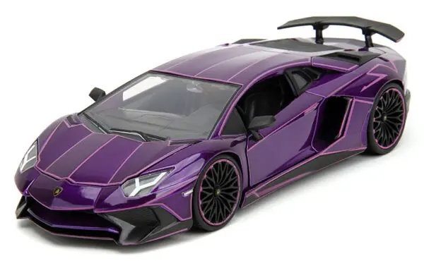 34656 - Lamborghini Aventador SV in Candy Purple Pink Slips