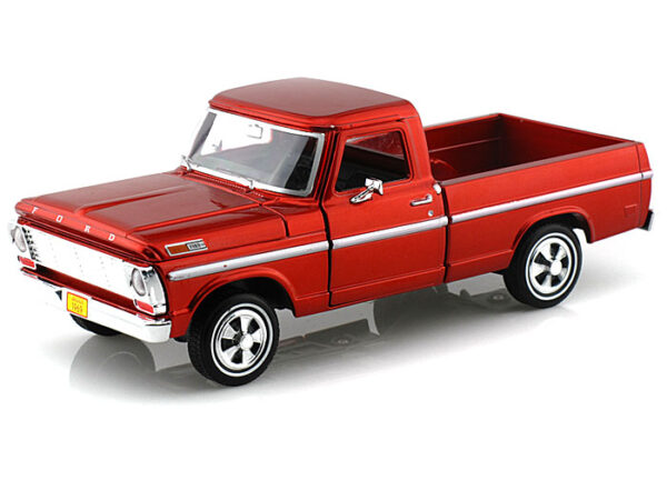 79315r - 1969 Ford F-100 Pickup in Metallic Red
