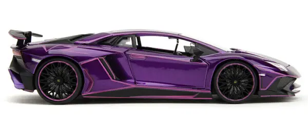 v2 34656 - Lamborghini Aventador SV in Candy Purple Pink Slips