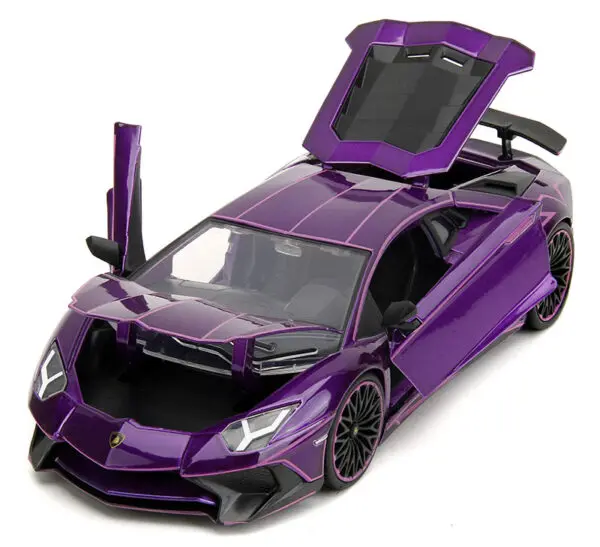 v3 34656 - Lamborghini Aventador SV in Candy Purple Pink Slips