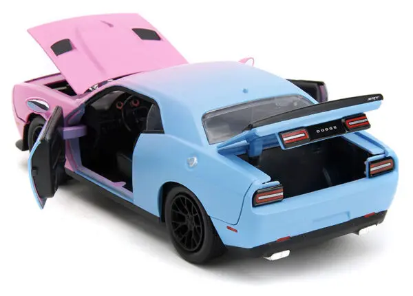 v4 34658 - 2015 Dodge Challenger SRT Hellcat in Pink and Blue Pink Slips