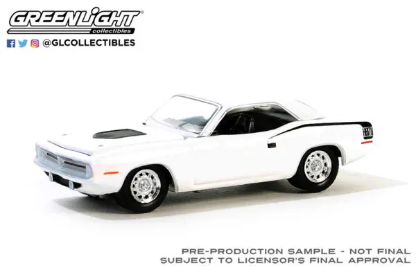 13350 b 1 - 1970 Plymouth Hemi 'Cuda in Apline White
