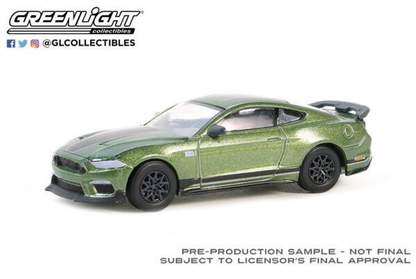 13350 f 1 - 2022 Ford Mustang Mach 1 in Eruption Green 