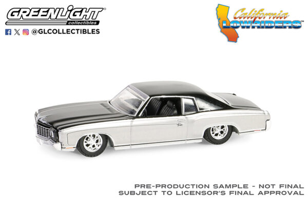 63060 f 1 - 1972 Chevrolet Monte Carlo in Silver and Black