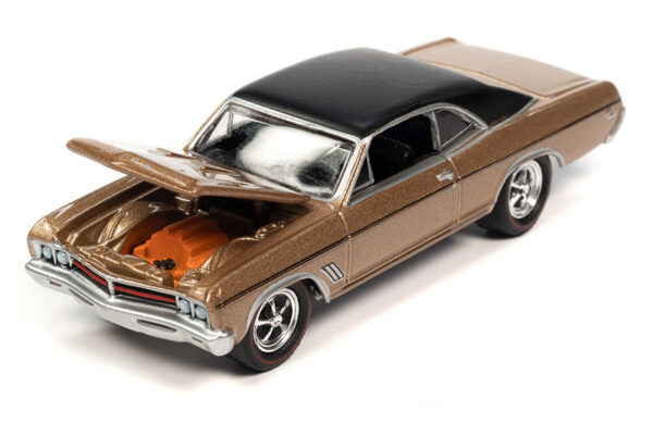 jlsp337 a1 - 1967 Buick GS 400 in Gold Mist Poly with Flat Black Roof 