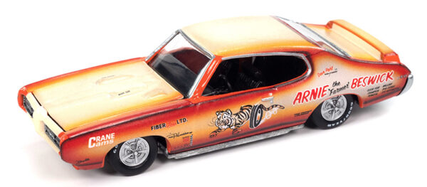 rcsp029 b - 1969 Pontiac GTO in Orange-Crème Fade
