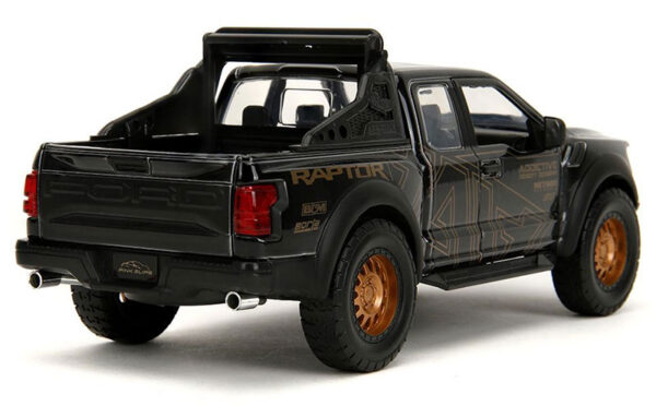 v1 35063 - 2017 Ford F150 Raptor Pickup in Black with Copper Deco with Base Pink Slips