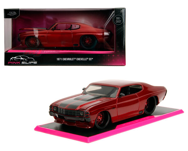 35191 - 1971 Chevrolet Chevelle SS – Candy Red – Pink Slips