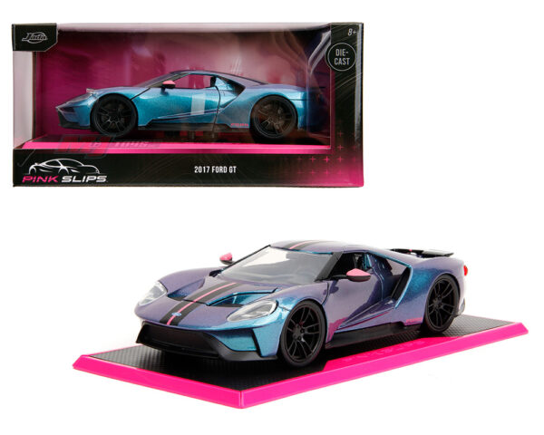 35192 - 2017 Ford GT – Metallic Purple Blue – Pink Slips