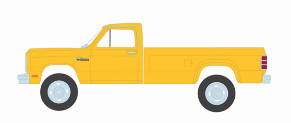 46150b - 1982 Dodge Ram D350 Dually in Construction Yellow 