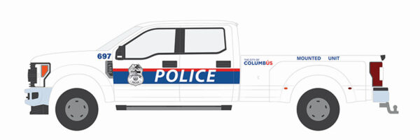 46150e - Columbus Division of Police Mounted Unit - 2019 Ford F-350 XL Dually - Columbus, OH 