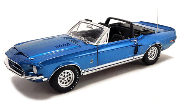 a1801848 - 1968 Shelby GT500 Convertible in Acapulco Blue - LIMITED TO 1842