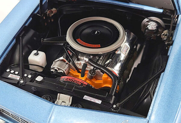 a1805723c - 1969 Copo Camaro (Glacier Blue) 1 of 1 Built by Dick Harrell – Limited 1602 Pieces
